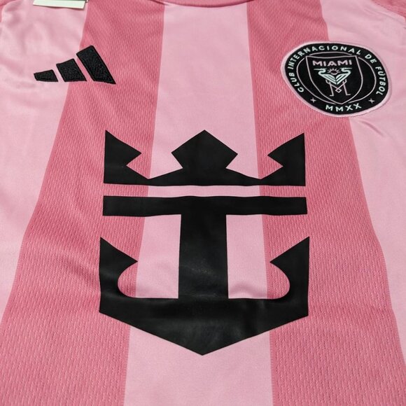 Messi #10 Inter Miami CF 25/26 Home Pink Adidas Jersey - Picture 3 of 12